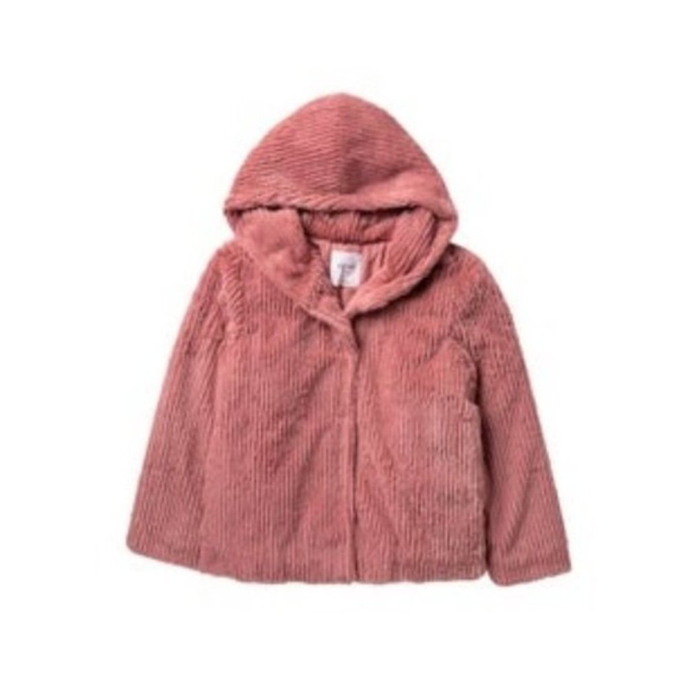 Elodie Faux Fur Jacket (Big Girls)